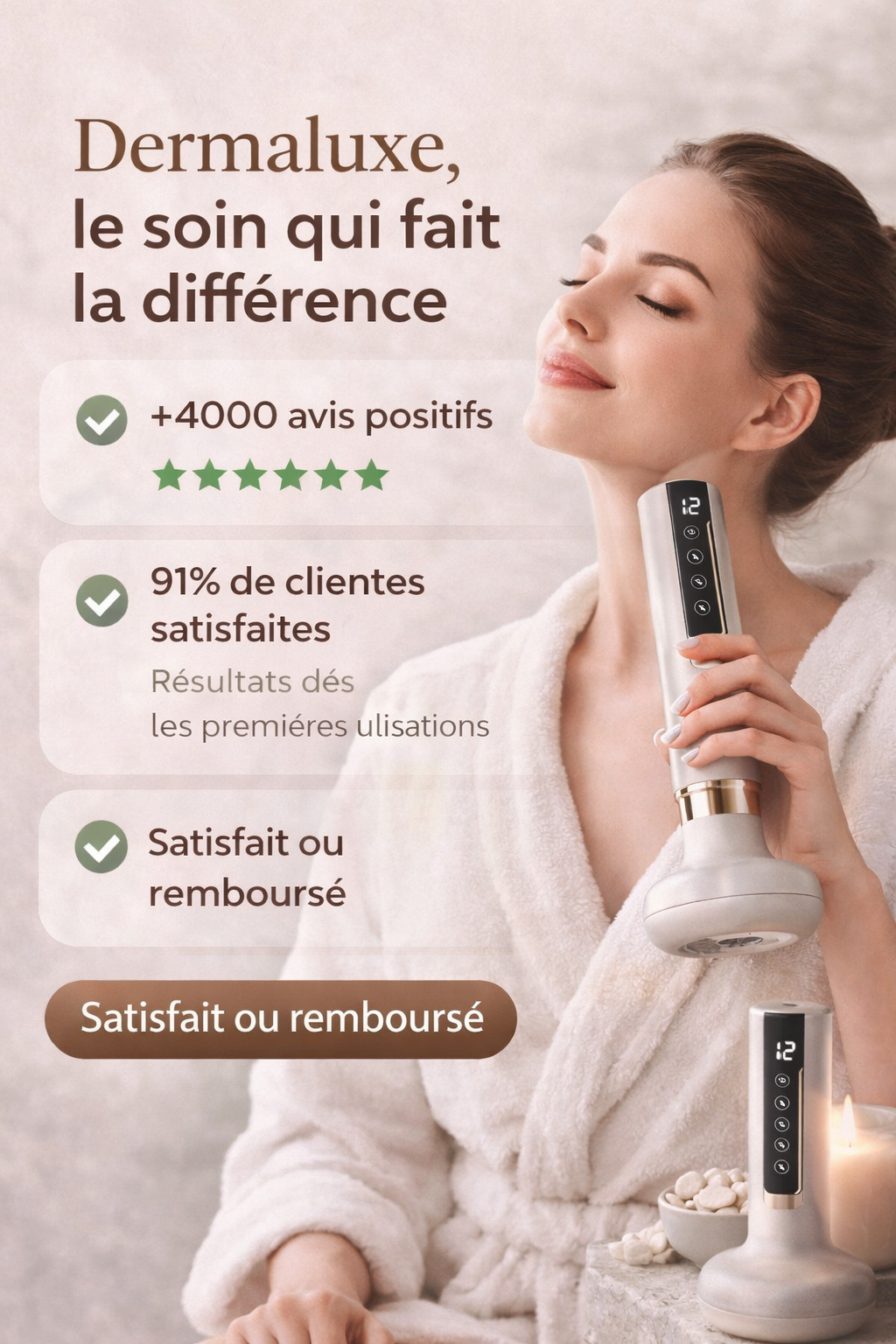 Dermaluxe – Appareil Anti-Cellulite
